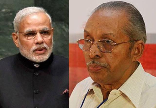 Prime Minister Narendra Modi condoles ONV Kurup death niharonline